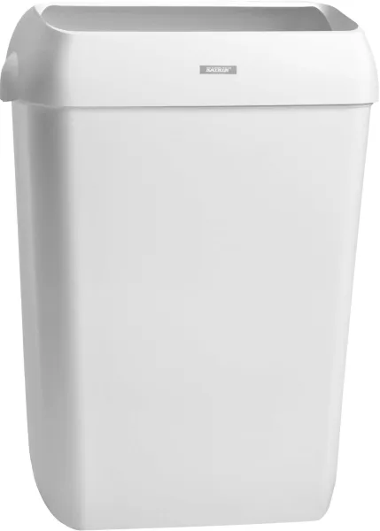 Katrin Afvalbak, 25 L, papiermand met deksel, wit