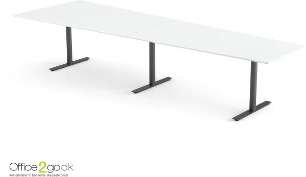 Inline Media vergadertafel - 12 personen - 360 cm.